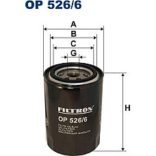 Filtru ulei AUDI A4 B5 A4 B6 A4 B7 A6 C5 SEAT EXEO EXEO ST SKODA SUPERB I VW PASSAT B5 PASSAT B5.5 1.8 01.95-05.10 AUDI A6 II (4B2, C5), Sedan, 01.1997 - 08.2005 Filtron OP526/6