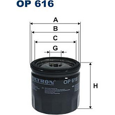 Filtru ulei SEAT IBIZA II INCA SKODA FELICIA I FELICIA II VW GOLF III POLO POLO CLASSIC POLO II POLO-HATCHBACK T-CROSS VENTO 1.0 SKODA FABIA II (545), Combi, 10.2007 - 12.2014 Filtron OP616