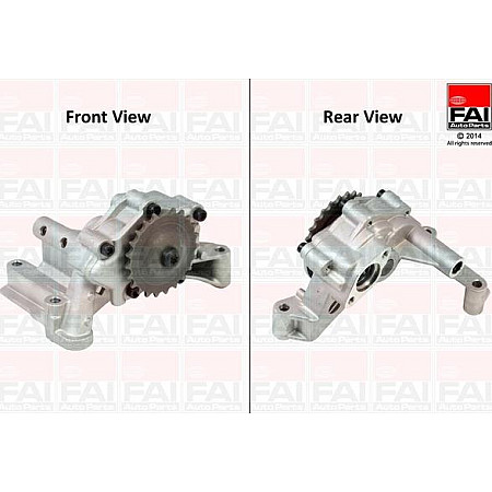 Pompa ulei VW TOURAN (1T1, 1T2), Dubita, 02.2003 - 05.2010 FAI AutoParts OP309