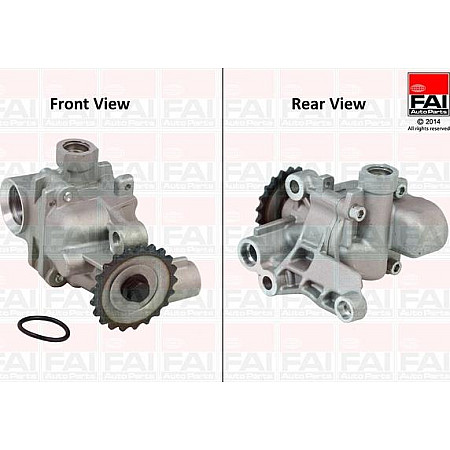Pompa ulei SKODA FABIA I Praktik (6Y5), Furgon/Estate, 01.2000 - 12.2007 FAI AutoParts OP313