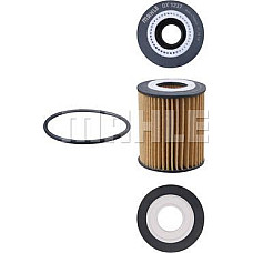 Filtru ulei element filtrant DS DS 3 DS 7 CITROEN BERLINGO BERLINGO-MINIVAN C-ELYSEE C3 AIRCROSS II C3 III C4 CAC PEUGEOT RIFTER (E), Dubita, 09.2018 - KNECHT OX 1237D