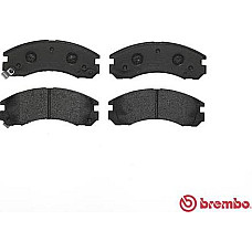 Set placute frana.frana disc Set placute frana Fata CITROEN C-CROSSER ENTERPRISE MITSUBISHI DELICA - SPACE GEAR E MITSUBISHI GALANT V (E5_A, E7_A, E8_A), Sedan, 11.1992 - 12.1998 Brembo P 54 017