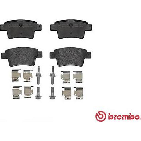 Set placute frana.frana disc Set placute frana Spate CITROEN C4 GRAND PICASSO I C4 I C4 PICASSO I PEUGEOT 408 1.6 CITROEN C4 Picasso I (UD_), Dubita, 10.2006 - 12.2015 Brembo P 61 085