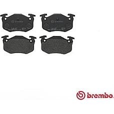 Set placute frana.frana disc Set placute frana Spate CITROEN SAXO XSARA XSARA-HATCHBACK XSARA-KOMBI ZX PEUGEOT 10 PEUGEOT 309 I (10C, 10A), Hatchback, 10.1985 - 12.1989 Brembo P 61 032