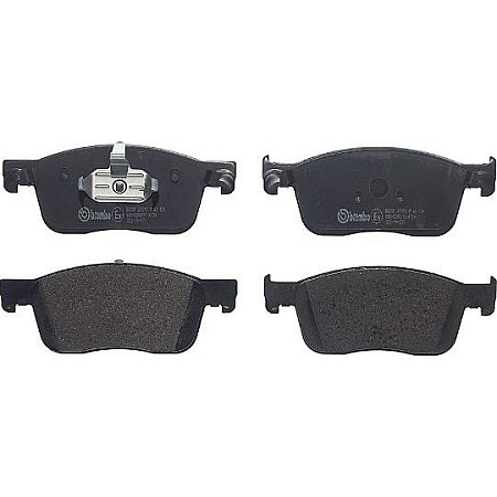 Set placute frana.frana disc Set placute frana Fata CITROEN JUMPY III SPACETOURER FIAT SCUDO ULYSSE OPEL VIVARO C PEUGEOT EXPERT (V_), Cadru de sprijin, 09.2016 - Brembo P 61 134