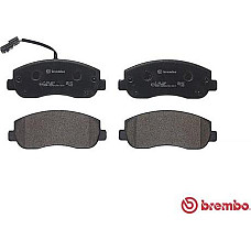 Set placute frana.frana disc Set placute frana Fata NISSAN INTERSTAR NV400 OPEL MOVANO B RENAULT MASTER III 2.3D- RENAULT MASTER III (EV, HV, UV), Cadru de sprijin, 02.2010 - Brembo P 68 062