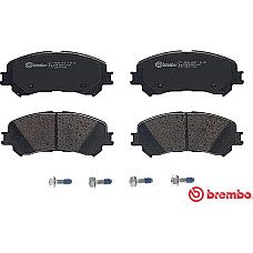 Set placute frana.frana disc Set placute frana Fatacu surub de ghidare a etrierului de frana fara optionale RE RENAULT TALISMAN (LP_), Sedan, 06.2015 - Brembo P 68 067