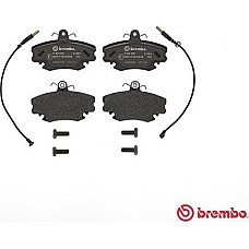Set placute frana.frana disc Set placute frana Fata DACIA LOGAN LOGAN MCV SANDERO SOLENZA PEUGEOT 205 I 205 II 30 RENAULT THALIA II (LU_), Sedan, 09.2008 - Brembo P 68 008