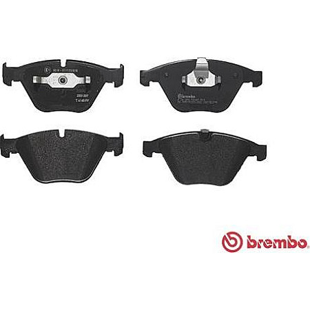 Set placute frana.frana disc Set placute frana Fatacu lacat fara optionale BMW 1 E82 3 E90 3 E92 3 E93 5 E60 2.0D BMW 6 - II (E64), Sabrioleta, 03.2004 - 12.2010 Brembo P 06 046