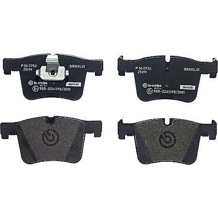 Placute de frana - Tuning Brake pads - tuning XTRA front road approval. Yes BMW 1 F20 1 F21 2 F22 F87 2 F23 3 F30 F80 3 F3 BMW X3 - II (F25), Crossover, 09.2010 - 08.2017 Brembo P 06 075X