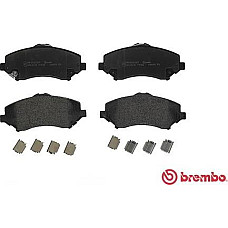 Set placute frana.frana disc Set placute frana Fata DODGE GRAND JOURNEY NITRO JEEP CHEROKEE WRANGLER III VW ROUTA JEEP CHEROKEE (KJ), Crossover, 03.2001 - 01.2008 Brembo P 11 022