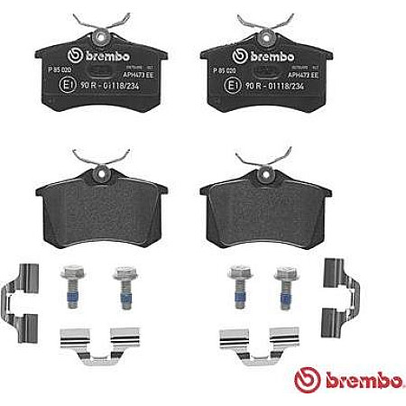Set placute frana.frana disc Set placute frana Spate DS DS 3 DS 4 AUDI A1 A1 CITY CARVER A2 A3 A4 B5 A4 B6 A4 B7 SEAT TOLEDO IV (KG3), Hatchback, 07.2012 - 04.2019 Brembo P 85 020