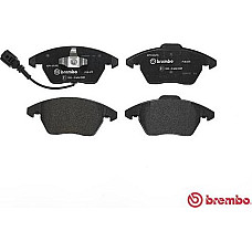 Set placute frana.frana disc Set placute frana Fata AUDI A1 A3 SEAT ALTEA ALTEA XL IBIZA IV IBIZA IV SC IBIZA IV AUDI A1 (8X1, 8XK), Hatchback, 05.2010 - 10.2018 Brembo P 85 075