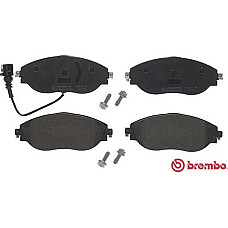 Set placute frana.frana disc Set placute frana Fata AUDI A3 Q2 Q3 CUPRA ATECA FORMENTOR LEON LEON SPORTSTOURER SE VW TIGUAN (5N_), Crossover, 09.2007 - 07.2018 Brembo P 85 144