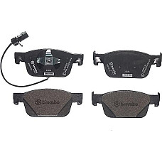 Placute de frana - Tuning Brake pads - tuning XTRA front road approval. Yes AUDI A4 ALLROAD B9 A4 B9 A5 1.4-3.0DH 05.15- AUDI A5/S5 II (F57, F5E), Sabrioleta, 11.2016 - Brembo P 85 153X