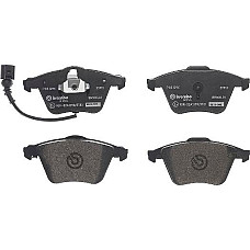 Placute de frana - Tuning Brake pads - tuning XTRA front road approval. Yes AUDI A3 TT SEAT LEON VW GOLF VI SCIROCCO III 1 VW GOLF VI Variant (AJ5), Turism, 07.2009 - 07.2014 Brembo P 85 129X