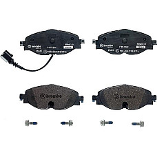 Placute de frana - Tuning Brake pads - tuning XTRA front road approval. Yes AUDI A3 Q2 Q3 TT CUPRA FORMENTOR FERRARI F12 B VW PASSAT VIII (3G2, CB2), Sedan, 08.2014 - Brembo P 85 126X