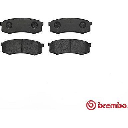 Set placute frana.frana disc Set placute frana Spate LEXUS GX MITSUBISHI PAJERO IV TOYOTA 4 RUNNER IV 4 RUNNER V TOYOTA FJ CRUISER (GSJ1_), Crossover, 06.2005 - 01.2018 Brembo P 83 024