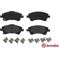 Set placute frana.frana disc Set placute frana Fata TOYOTA AURIS AVENSIS COROLLA VERSO 1.6-2.2D 10.06-10.18 TOYOTA AVENSIS III (_T27_), Sedan, 11.2008 - 10.2018 Brembo P 83 109