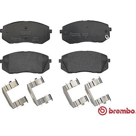 Set placute frana.frana disc Set placute frana Fatacu suplimente cu un tampon de amortizare HYUNDAI I40 I I40 I C KIA OPTIMA (JF), Sportswagon, 09.2016 - Brembo P 30 056