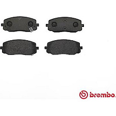 Set placute frana.frana disc Set placute frana Fata HYUNDAI I10 I I10 II KIA PICANTO I 1.0-1.2 04.04- HYUNDAI i20 (PB, PBT), Hatchback, 08.2008 - Brembo P 30 032