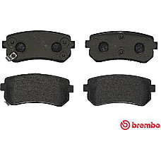 Set placute frana.frana disc Set placute frana Spate HYUNDAI ACCENT III ACCENT IV KIA RIO II SPORTAGE II 1.4-2.7 KIA RIO III (UB), Sedan, 09.2010 - Brembo P 30 025