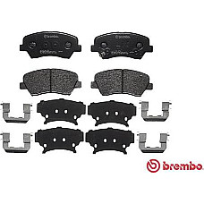 Set placute frana.frana disc Set placute frana Fata HYUNDAI ELANTRA V I30 VELOSTER KIA CEED CEED CERATO III CERAT KIA CERATO KOUP (TD), Compartiment, 01.2009 - Brembo P 30 073