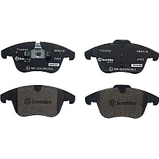 Placute de frana - Tuning Brake pads - tuning XTRA front road approval. Yes VOLVO S60 II S80 II V60 I V70 III XC70 II FORD LAND ROVER FREELANDER 2 (L359), Van, .0 - Brembo P 24 076X