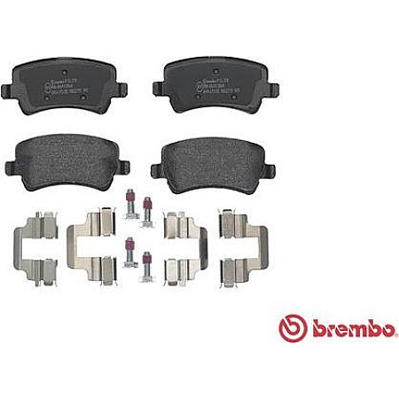 Set placute frana.frana disc Set placute frana Spate VOLVO S60 II S80 II V60 I V70 III XC70 II FORD GALAXY II GAL VOLVO V70 III (135), Turism, 04.2007 - Brembo P 24 078