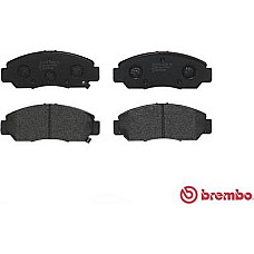 Set placute frana.frana disc Set placute frana Fata HONDA ACCORD VII FR-V STREAM 1.7-2.4 05.01- HONDA STREAM I (RN), Dubita, 05.2001 - Brembo P 28 047
