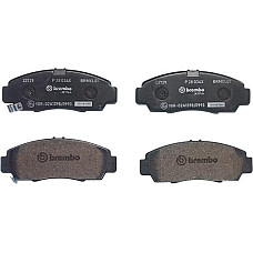 Placute de frana - Tuning Brake pads - tuning XTRA front road approval. Yes ACURA RL TL HONDA ACCORD IX CIVIC IX CIVIC VII HONDA FR-V (BE), Hatchback, 08.2004 - Brembo P 28 034X