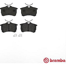 Set placute frana.frana disc Set placute frana Spate HONDA ACCORD VI ACCORD VII 1.8-2.4 10.98-05.08 HONDA ACCORD VII Tourer (CM, CN), Turism, 04.2003 - 05.2008 Brembo P 28 030