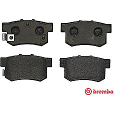Set placute frana.frana disc Set placute frana Spate ACURA LEGEND RL RSX TL GREAT WALL HOVER H6 HONDA ACCORD IV A HONDA ACCORD VII (CM), Sedan, 09.2002 - 05.2008 Brembo P 28 022