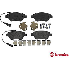 Set placute frana.frana disc Set placute frana Fata ALFA ROMEO MITO CITROEN E-MEHARI NEMO NEMO-MINIVAN FIAT 500 5 FIAT FIORINO IV (225_), Box/MPV, 01.2007 - Brembo P 23 141
