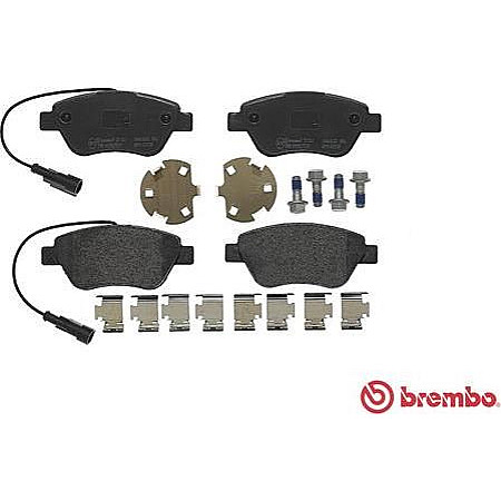 Set placute frana.frana disc Set placute frana Fata ALFA ROMEO MITO CITROEN E-MEHARI NEMO NEMO-MINIVAN FIAT 500 5 FIAT FIORINO IV (225_), Box/MPV, 01.2007 - Brembo P 23 141