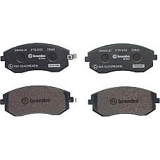 Placute de frana - Tuning Brake pads - tuning XTRA front road approval. Yes SUBARU FORESTER IMPREZA LEGACY IV LEGACY V OUT SUBARU IMPREZA (GR, GH, G3), Hatchback, 03.2007 - 05.2014 Brembo P 78 013X