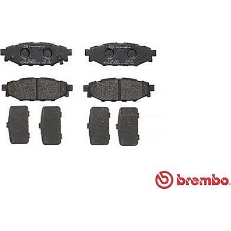 Set placute frana.frana disc Set placute frana Spatefara optionale SUBARU BRZ FORESTER IMPREZA LEGACY IV LEGACY V SUBARU EXIGA (YA_), Turism, 05.2008 - Brembo P 78 020