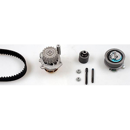 Set pompa apa curea dintata Set de distributie curea intinzator pompa de apa se potriveste. AUDI A2 SEAT AROSA IBIZA III SKOD SKODA FABIA I (6Y3), Sedan, 10.1999 - 12.2007 Hepu PK05540
