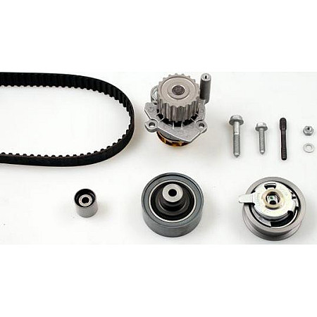 Set pompa apa curea dintata Set de sincronizare curea scripete pompa de apa SEAT CORDOBA IBIZA III SKODA FABIA SKODA FABIA I (6Y3), Sedan, 10.1999 - 12.2007 Hepu PK05630