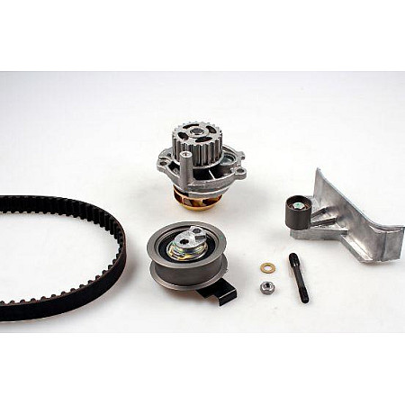 Set pompa apa curea dintata Set de distributie curea intinzator pompa de apa se potriveste. AUDI A4 B6 A4 B7 A6 C5 VW PASSAT AUDI A4 (8H7, B6, 8HE, B7), Sabrioleta, 01.2002 - 12.2009 Hepu PK05726
