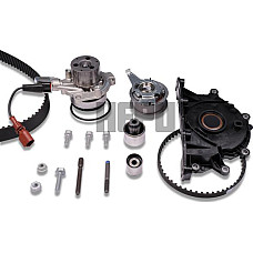 Set pompa apa curea dintata Set de distributie curea intinzator pompa de apa se potriveste. AUDI A1 A3 A4 ALLROAD B8 A4 ALLRO VW PASSAT ALLTRACK VIII (3G5, CB5), Turism, 05.2015 - Hepu PK06691