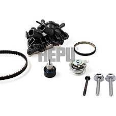 Set pompa apa curea dintata Set de distributie curea intinzator pompa de apa se potriveste. AUDI A1 A3 A4 B9 A5 Q2 Q3 CUPRA F SEAT ALHAMBRA (710, 711), Dubita, 06.2010 - Hepu PK06870