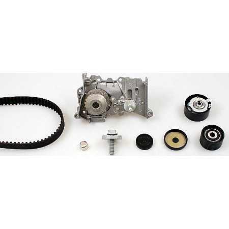 Set pompa apa curea dintata Set de distributie curea intinzator pompa de apa se potriveste. RENAULT CLIO III FLUENCE GRAND SC RENAULT FLUENCE (L3_), Sedan, 02.2010 - Hepu PK08421