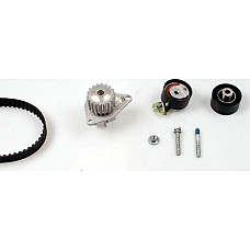 Set pompa apa curea dintata Set de distributie curea intinzator pompa de apa se potriveste. CITROEN C2 C3 I C4 C4 I PEUGEOT 1 PEUGEOT 307 SW (3H), Turism, 03.2002 - 12.2009 Hepu PK08040