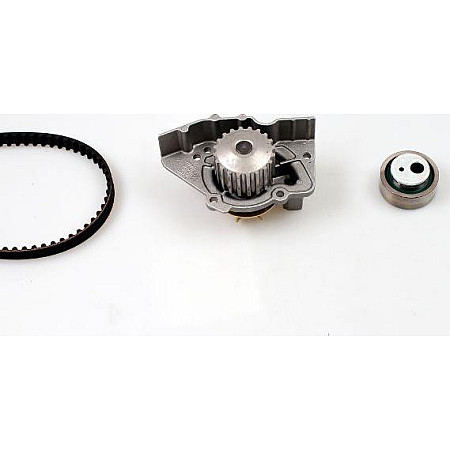 Set pompa apa curea dintata Set de sincronizare curea scripete pompa de apa CITROEN EVASION XANTIA XM ZX FIAT PEUGEOT 405 II (4B), Sedan, 01.1992 - 12.1999 Hepu PK08363