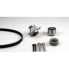 Set pompa apa curea dintata Set de distributie curea intinzator pompa de apa se potriveste. ALFA ROMEO 159 CHEVROLET AVEO AVE OPEL CORSA D (S07), Hatchback, 07.2006 - 08.2014 Hepu PK03630