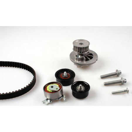 Set pompa apa curea dintata Set de distributie curea intinzator pompa de apa se potriveste. OPEL ASTRA G ASTRA G CLASSIC ASTR OPEL COMBO (COMBO-C), Box/MPV, 10.2001 - Hepu PK03241