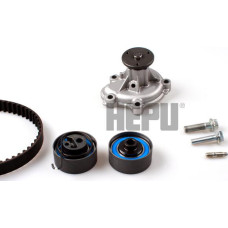 Set pompa apa curea dintata Set de sincronizare curea scripete pompa de apa OPEL ASTRA G ASTRA G CLASSIC ASTRA VAUXHALL ASTRA Mk IV (T98), Sedan, 02.1998 - 05.2005 Hepu PK03261