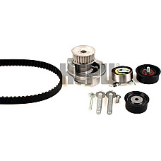 Set pompa apa curea dintata Set de sincronizare curea scripete pompa de apa CHEVROLET ASTRA OPEL ASTRA G ZAFIR CHEVROLET VIVA, Sedan, 09.2003 - 03.2008 Hepu PK03272