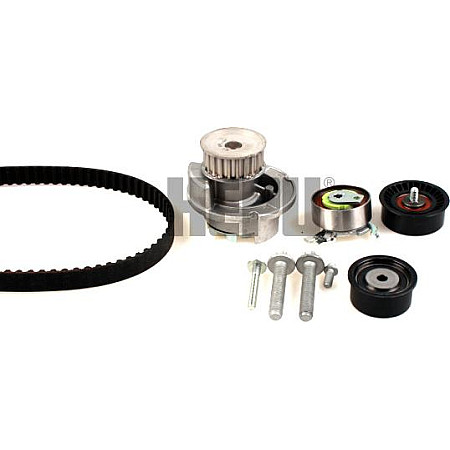 Set pompa apa curea dintata Set de sincronizare curea scripete pompa de apa CHEVROLET ASTRA OPEL ASTRA G ZAFIR CHEVROLET VIVA, Sedan, 09.2003 - 03.2008 Hepu PK03272
